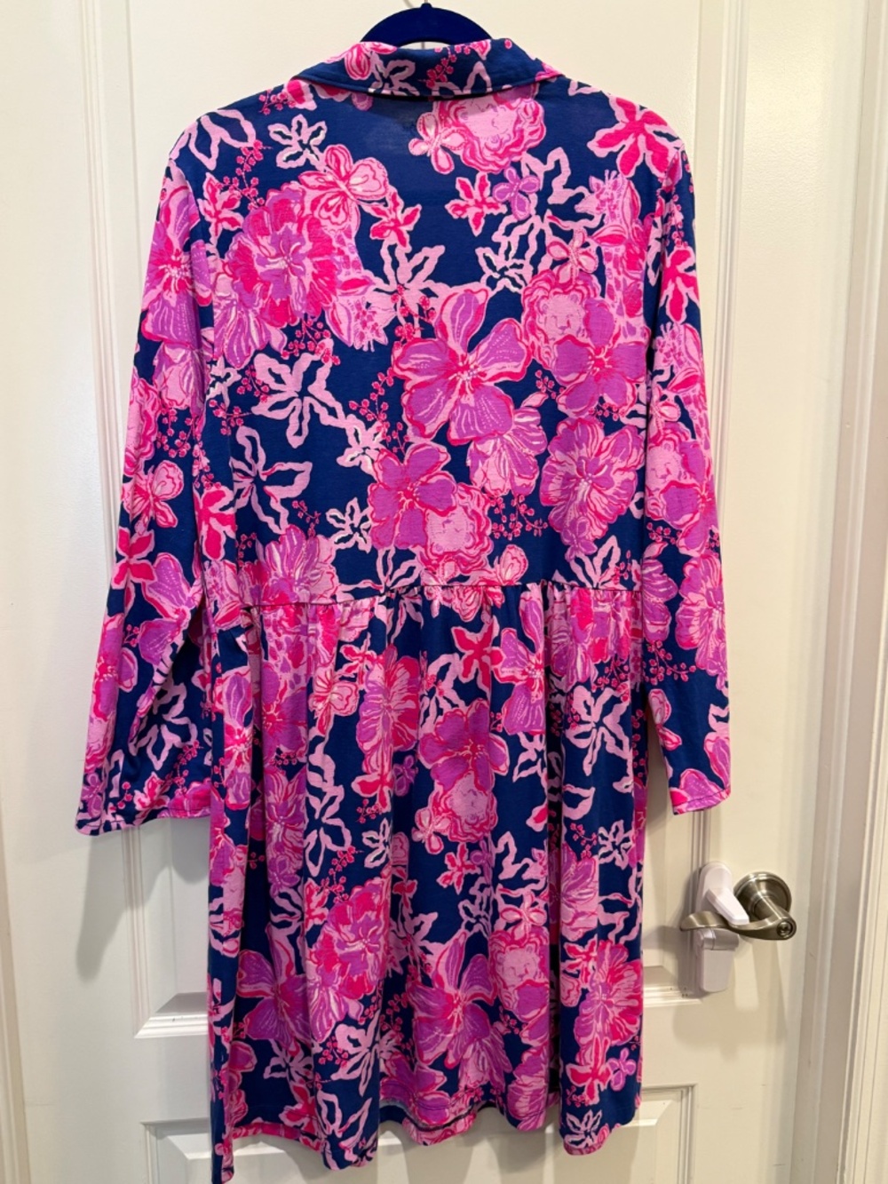 Lilly Pulitzer Long-Sleeved Midi Dress, Size XL - Picture 2 of 4